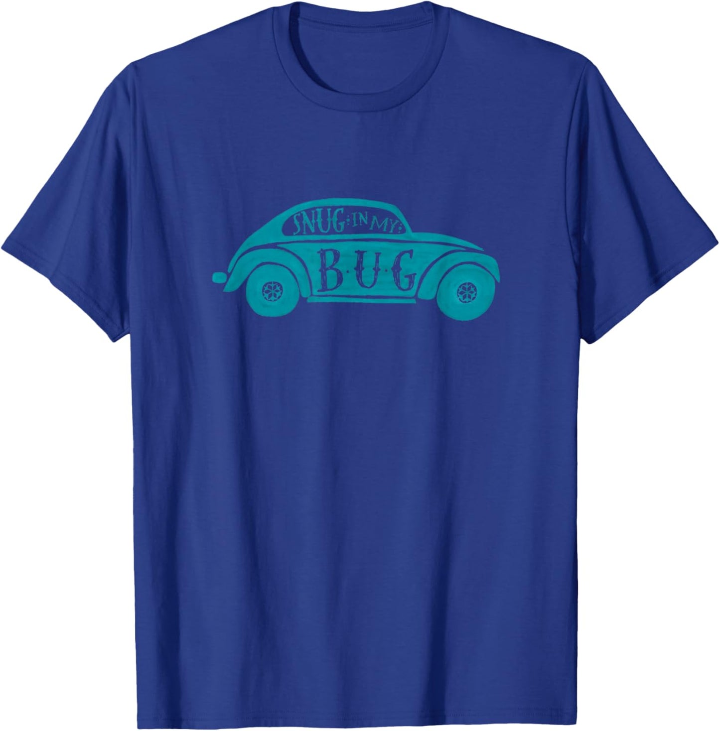 Volkswagen Beetle Snug in My Bug T-Shirt - T-Shirt | Royal