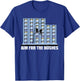 Aim For The Bushes Meme Quote Funny Gift T-Shirt - T-Shirt | Royal