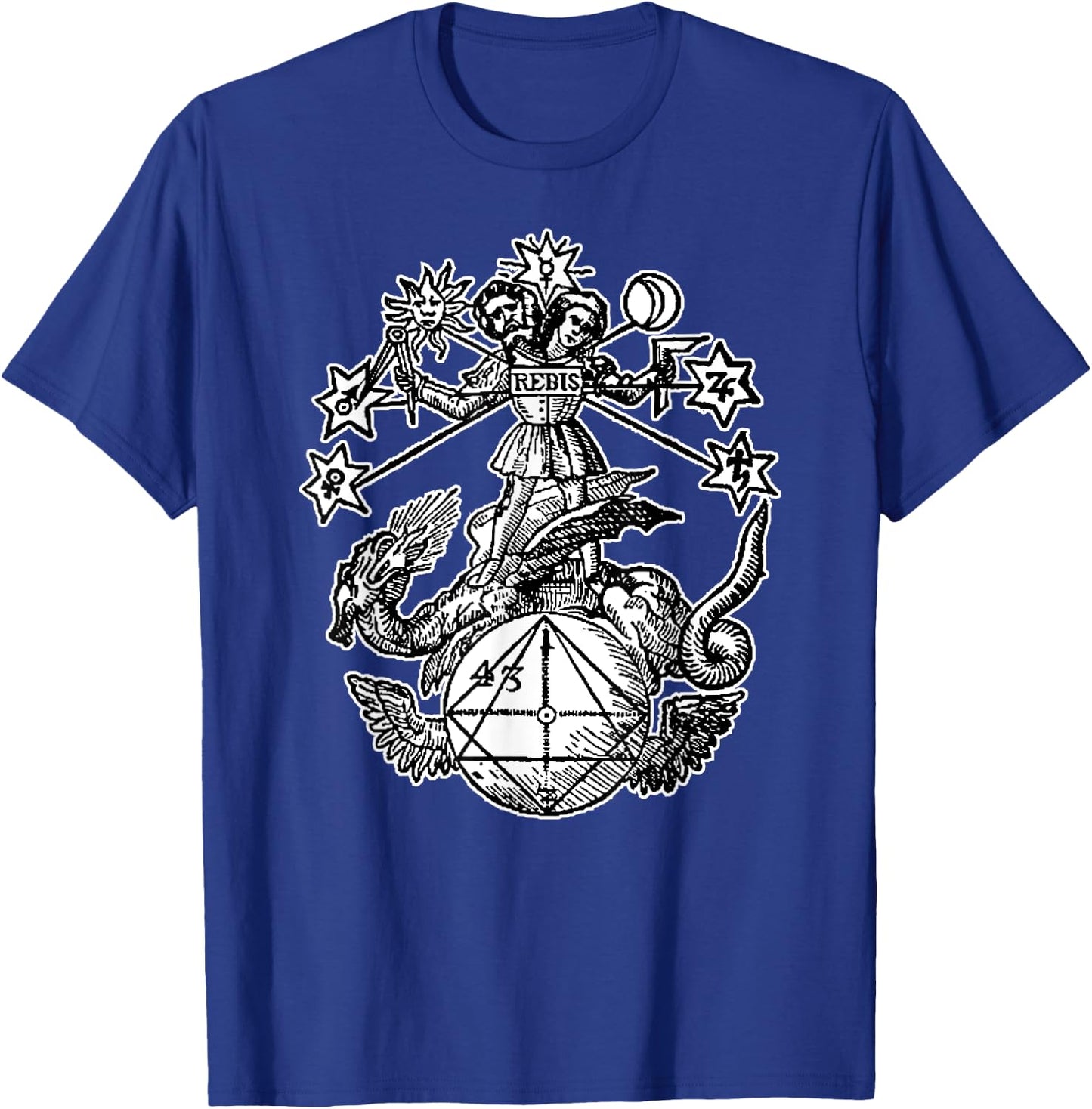 Rebis Symbol ~ Twofold Matter T-Shirt - T-Shirt | Royal
