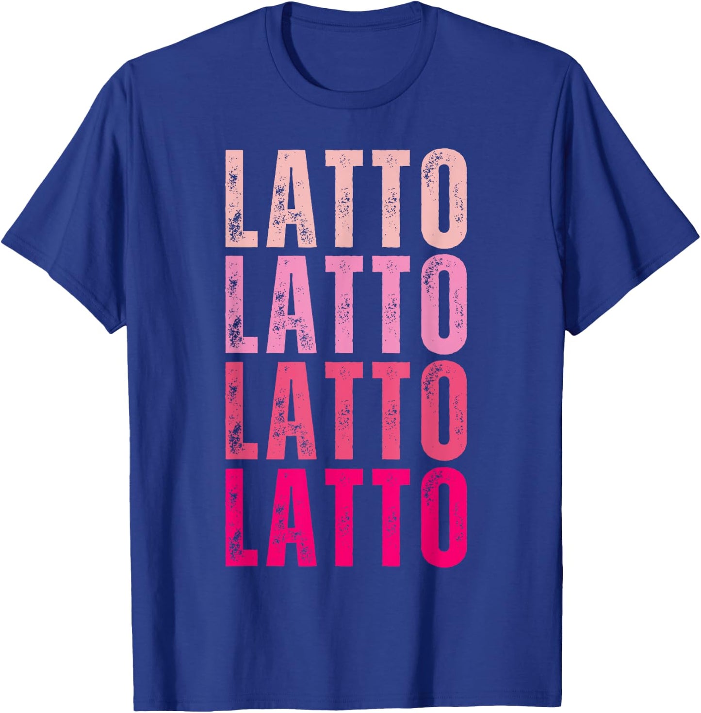 Personalized Name Latto I Love Latto Vintage T-Shirt - T-Shirt | Royal
