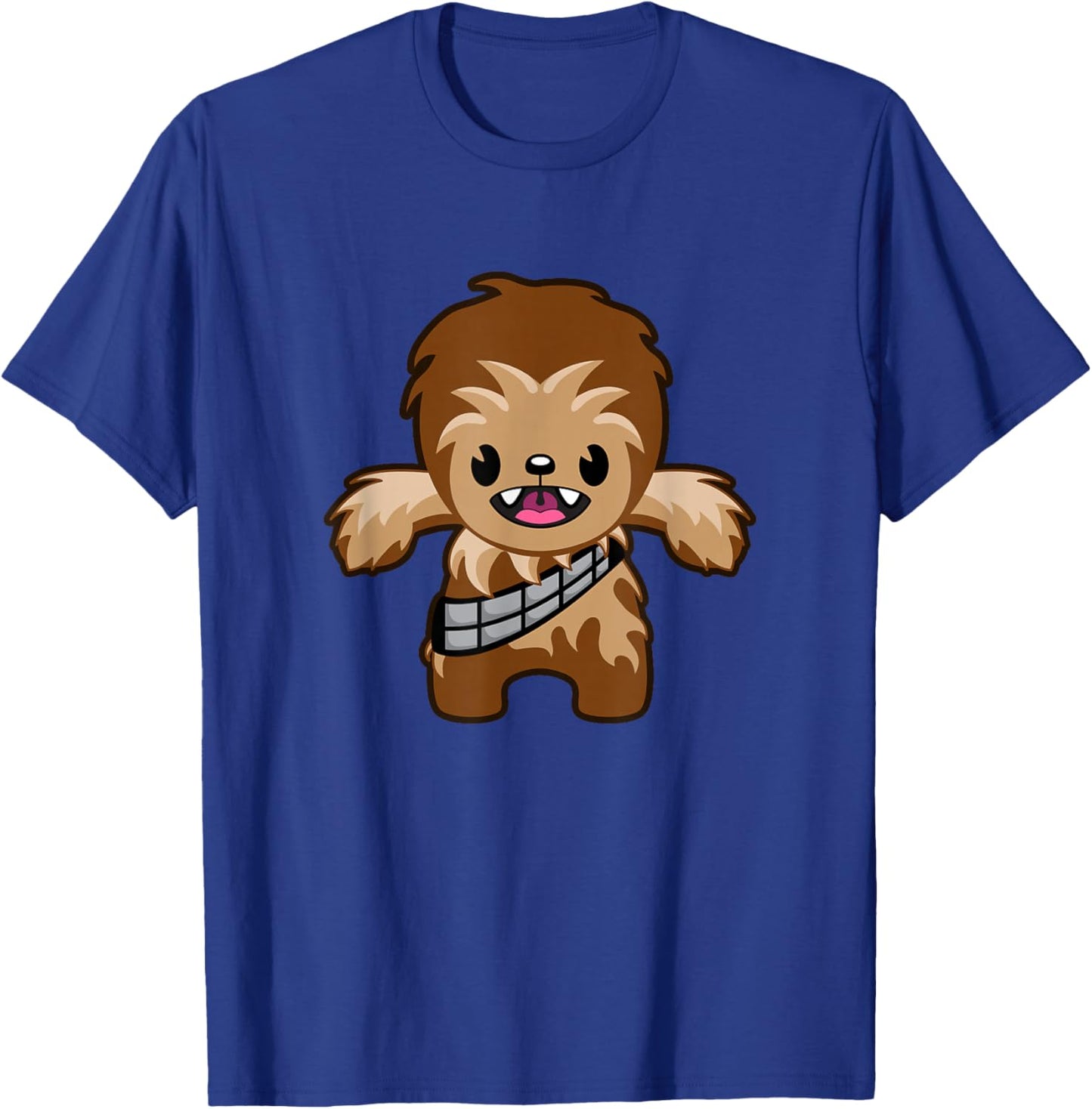 Star Wars Classic Chewbacca Cute Kawaii Wookie Portrait T-Shirt - T-Shirt | Royal