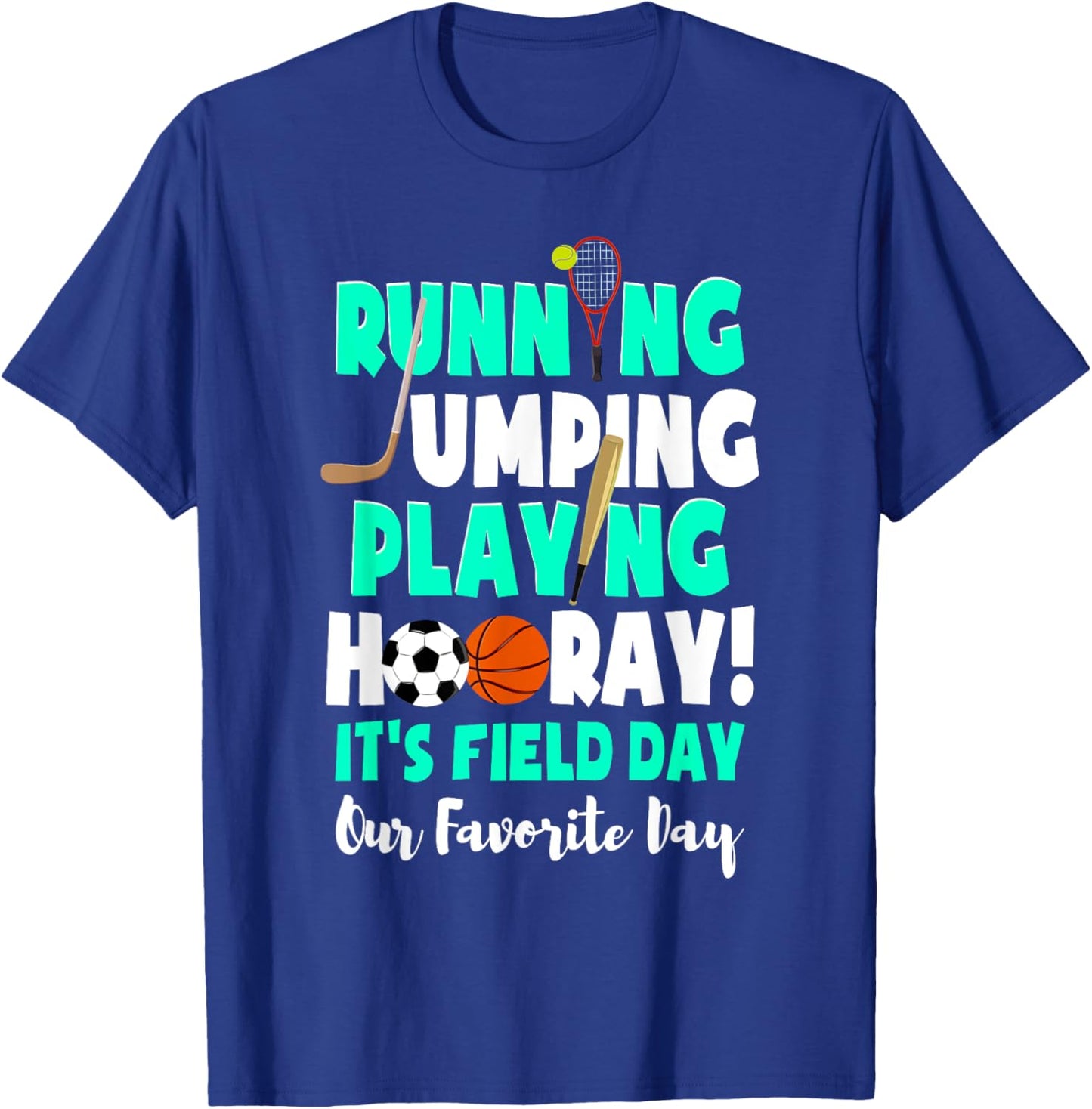 Field Day School T-Shirt - T-Shirt | Royal