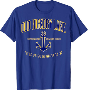 Old Hickory Lake Shirt , Men, Girls & Boys T-Shirt - T-Shirt | Royal