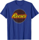 Reese's Peanut Butter Cup Outline Highlight Logo T-Shirt - T-Shirt | Royal