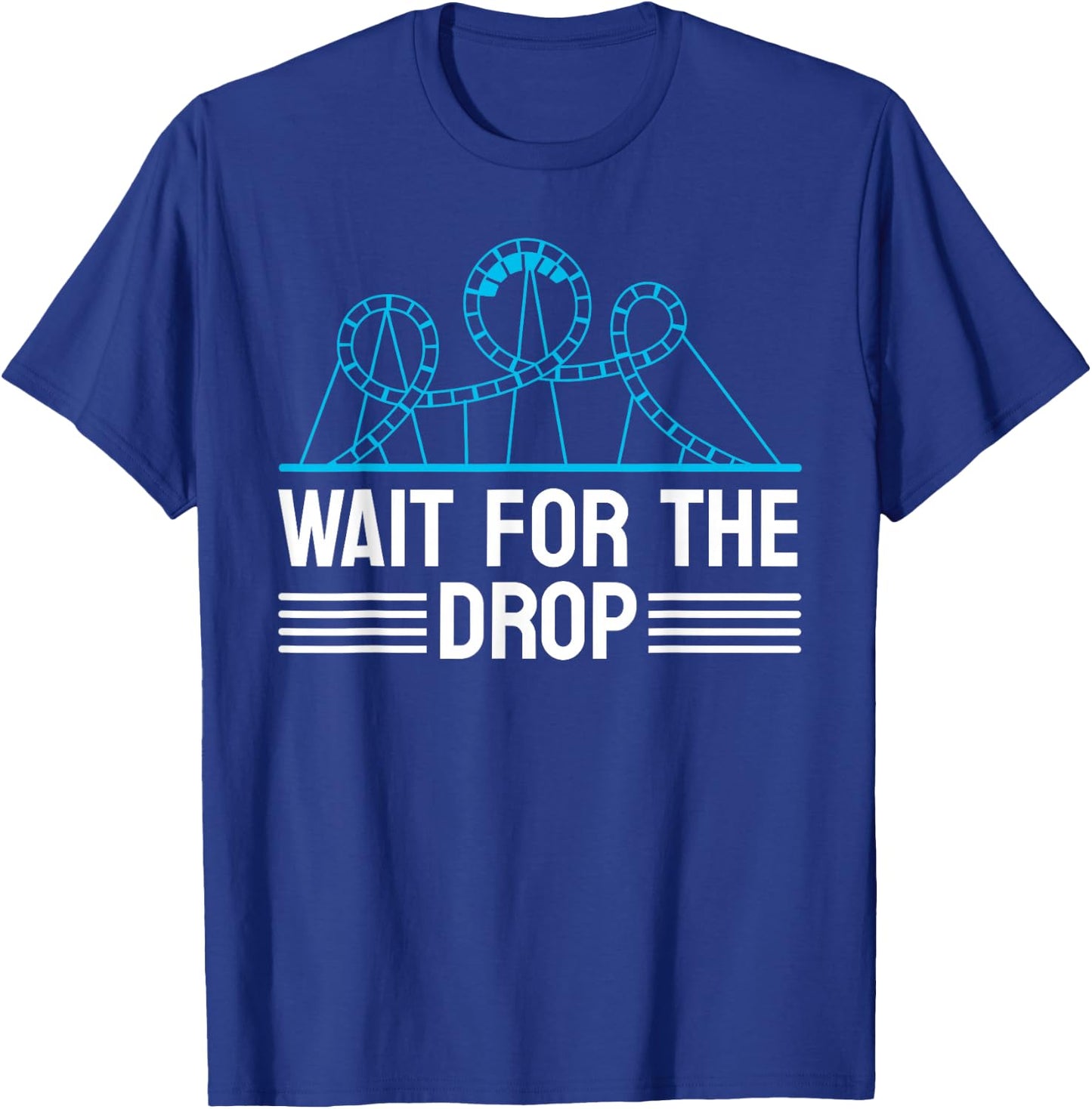 Cool Roller Coaster Women Amusement Park Carnival T-Shirt - T-Shirt | Royal