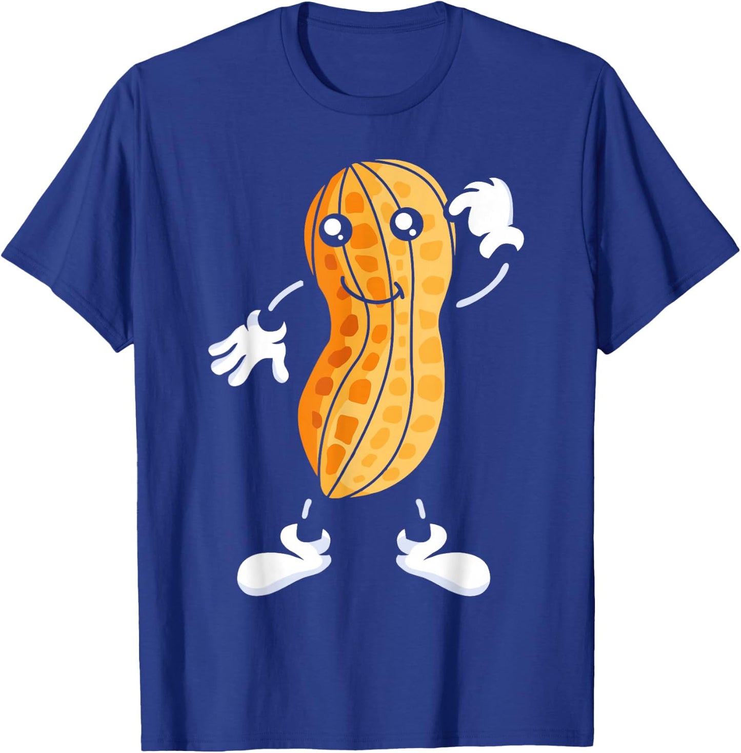Peanut Graphic Gift, Nut Design, Peanut Design Small T-Shirt - T-Shirt | Royal