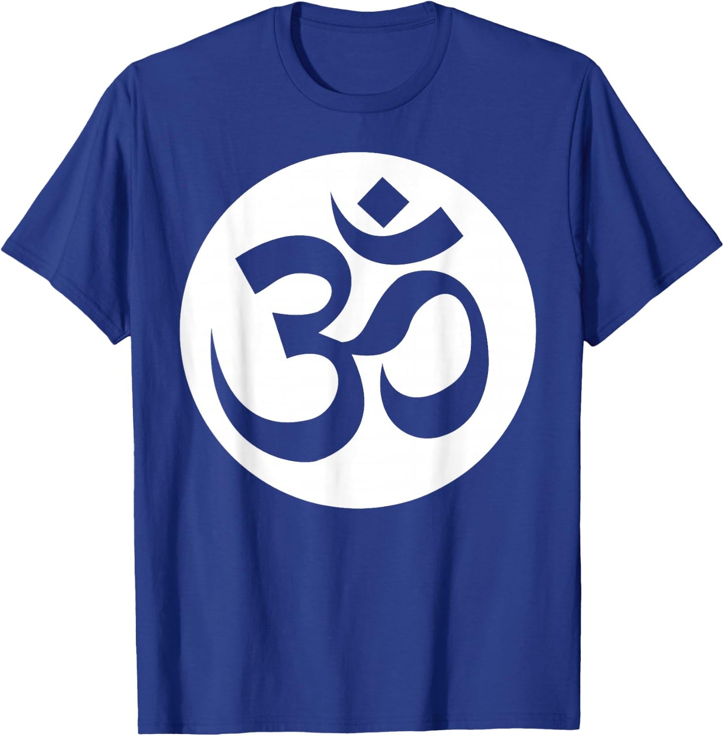 Om Ohm Aum Symbol Spiritual Yoga T-Shirt - T-Shirt | Royal