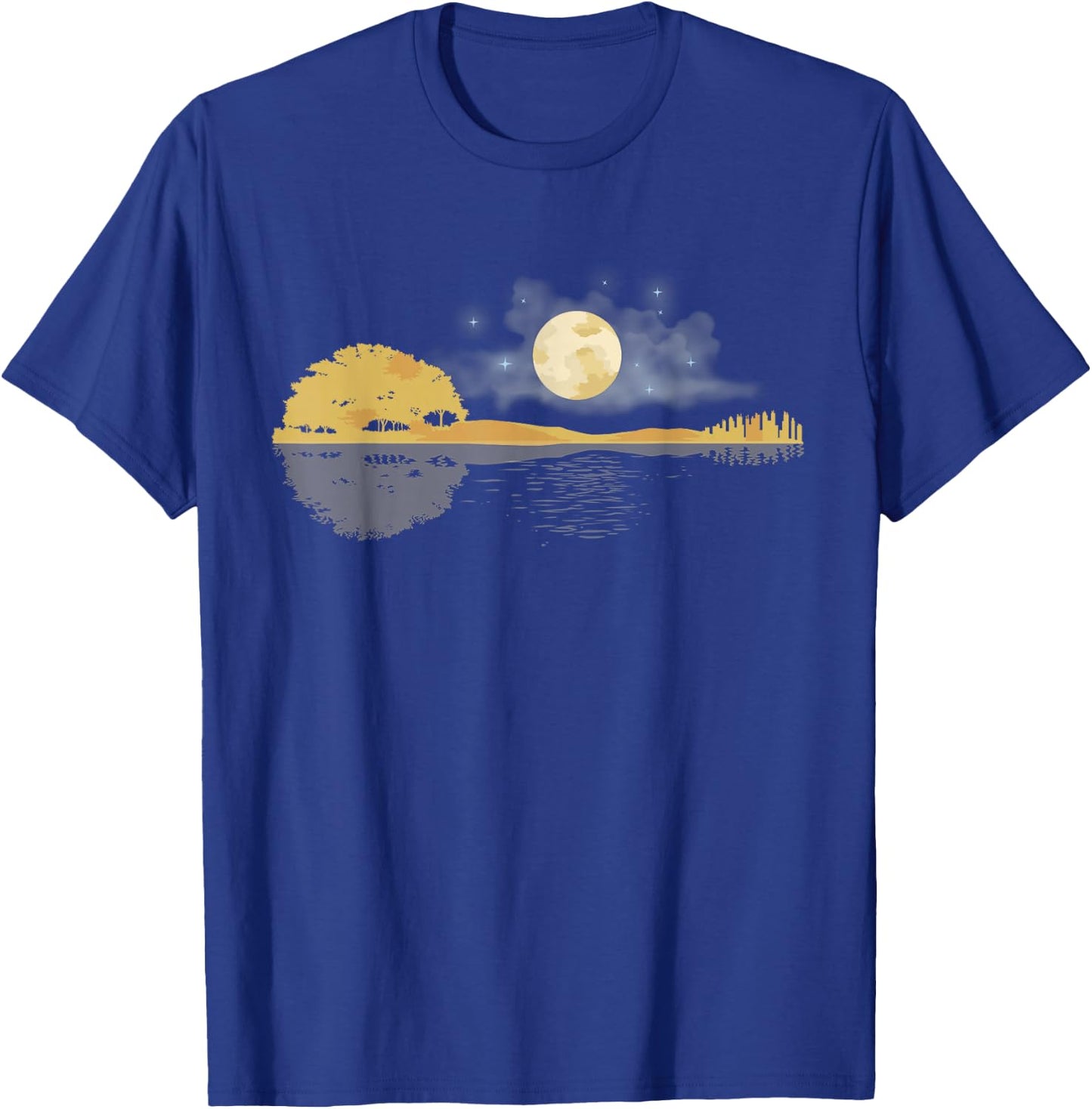 Bluegrass Banjo Shirt Country Music Banjo Gift Stringband T-Shirt - T-Shirt | Royal