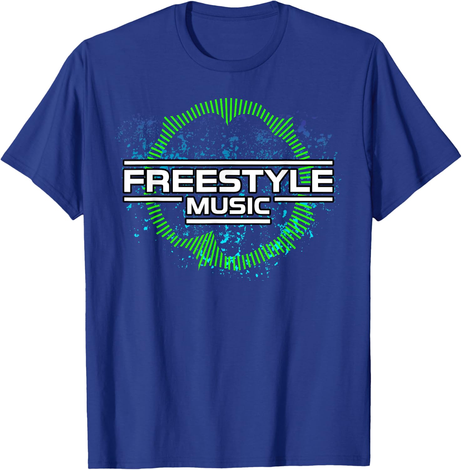 Freestyle Music Dance Electro T-Shirt - T-Shirt | Royal