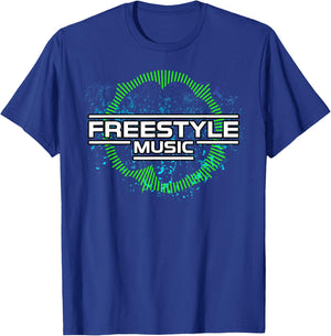 Freestyle Music Dance Electro T-Shirt - T-Shirt | Royal