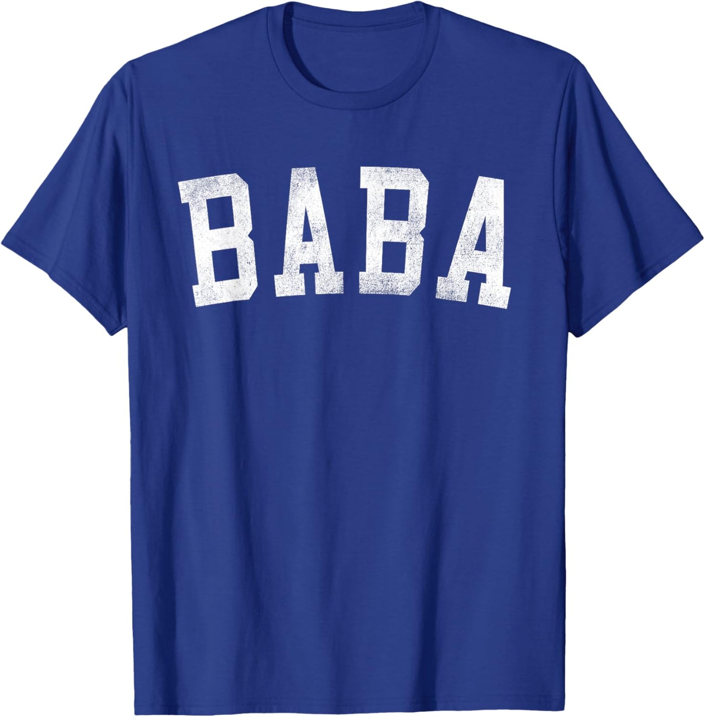 Baba - Classic Bold Font Father's Day Baba T-Shirt - T-Shirt | Royal