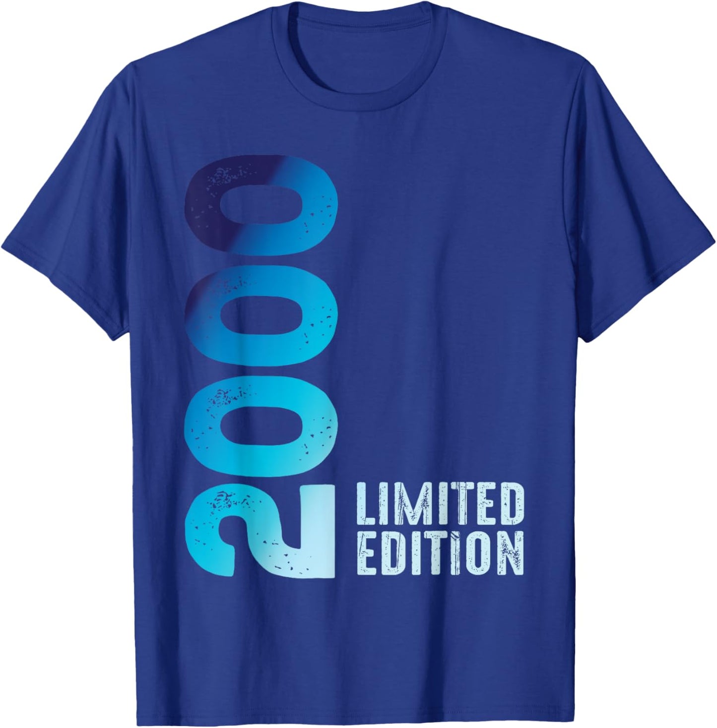 Awesome Year 2000 Vintage Since 2000 Limited Edition 2000 T-Shirt - T-Shirt | Royal