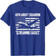 40th Airlift Squadron Screaming Eagles T-Shirt - T-Shirt | Royal