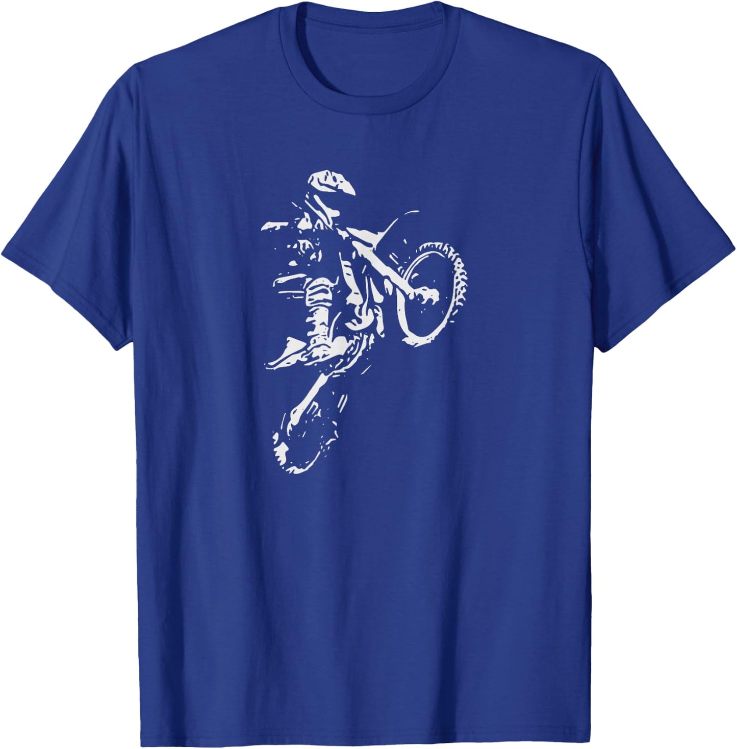 Motocross - Dirt bike T-Shirt - T-Shirt | Royal