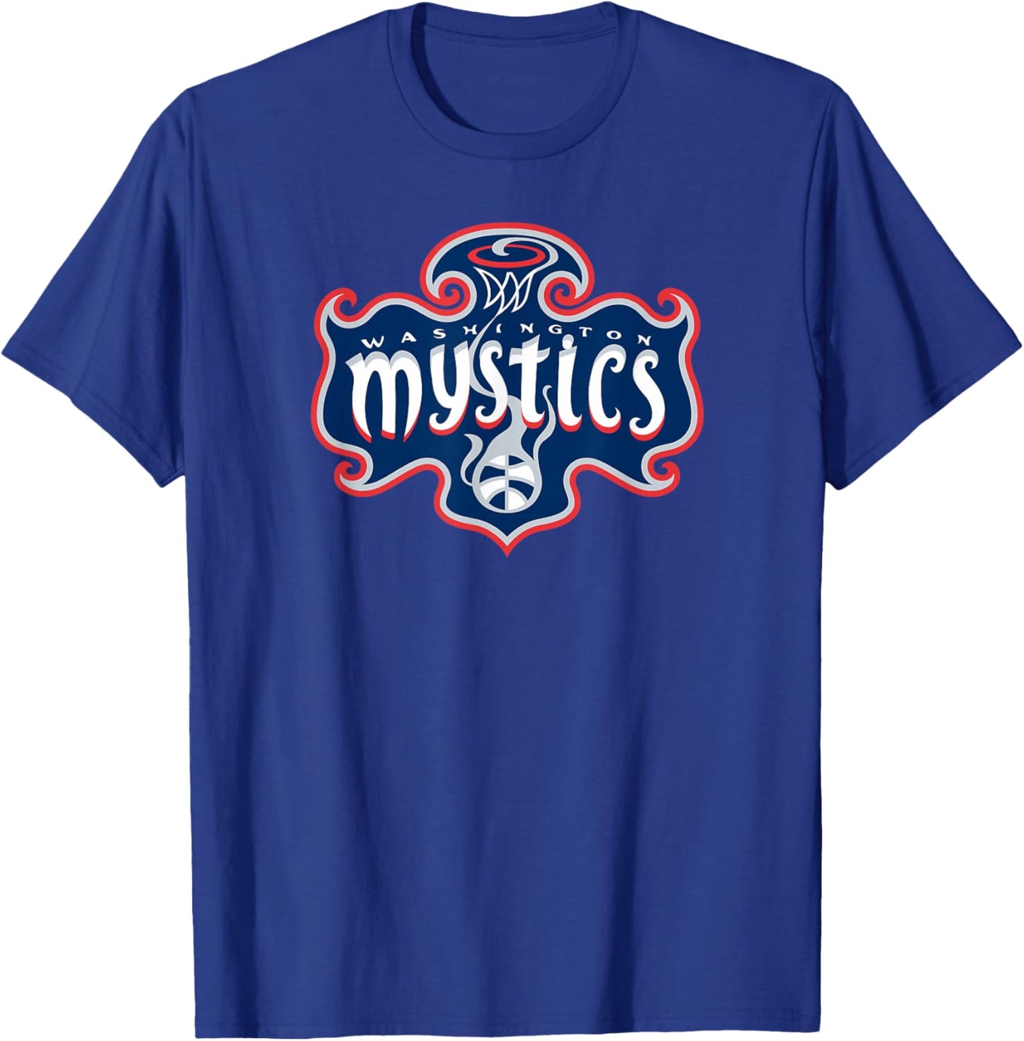 WNBA Washington Mystics Fan Base T-Shirt - T-Shirt | Royal
