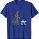 Kids Star Wars Classic Vintage Darth Vader AT-AT Dog Walker T-Shirt - T-Shirt | Royal