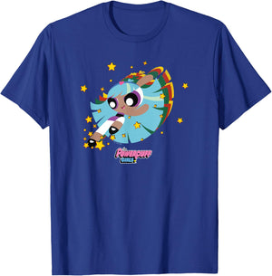 The Powerpuff Girls Bliss Afterimage Portrait T-Shirt - T-Shirt | Royal