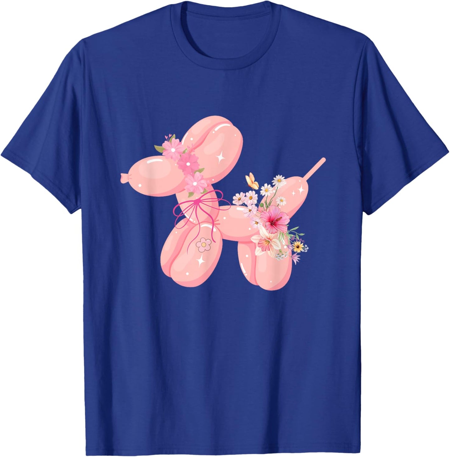 with Floral Crown | Spring Aesthetic Women Kids T-Shirt - T-Shirt | Royal