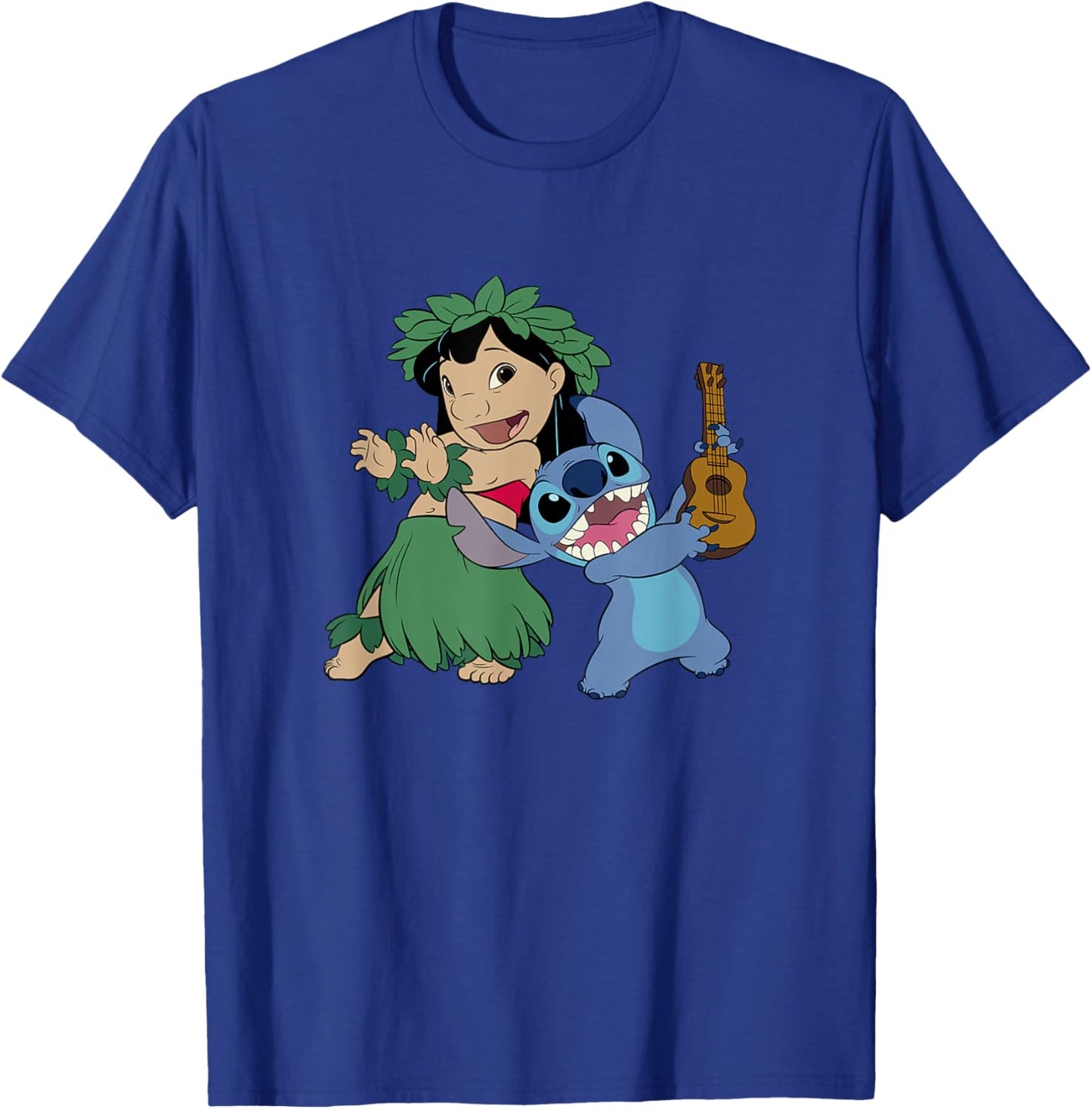 Disney Lilo & Stitch Hawaiian Tropical Hula Lessons Duo T-Shirt - T-Shirt | Royal