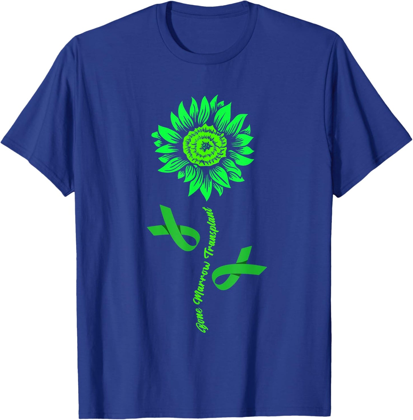 Bone Marrow Transplant Family Survivor Pretty T-Shirt - T-Shirt | Royal