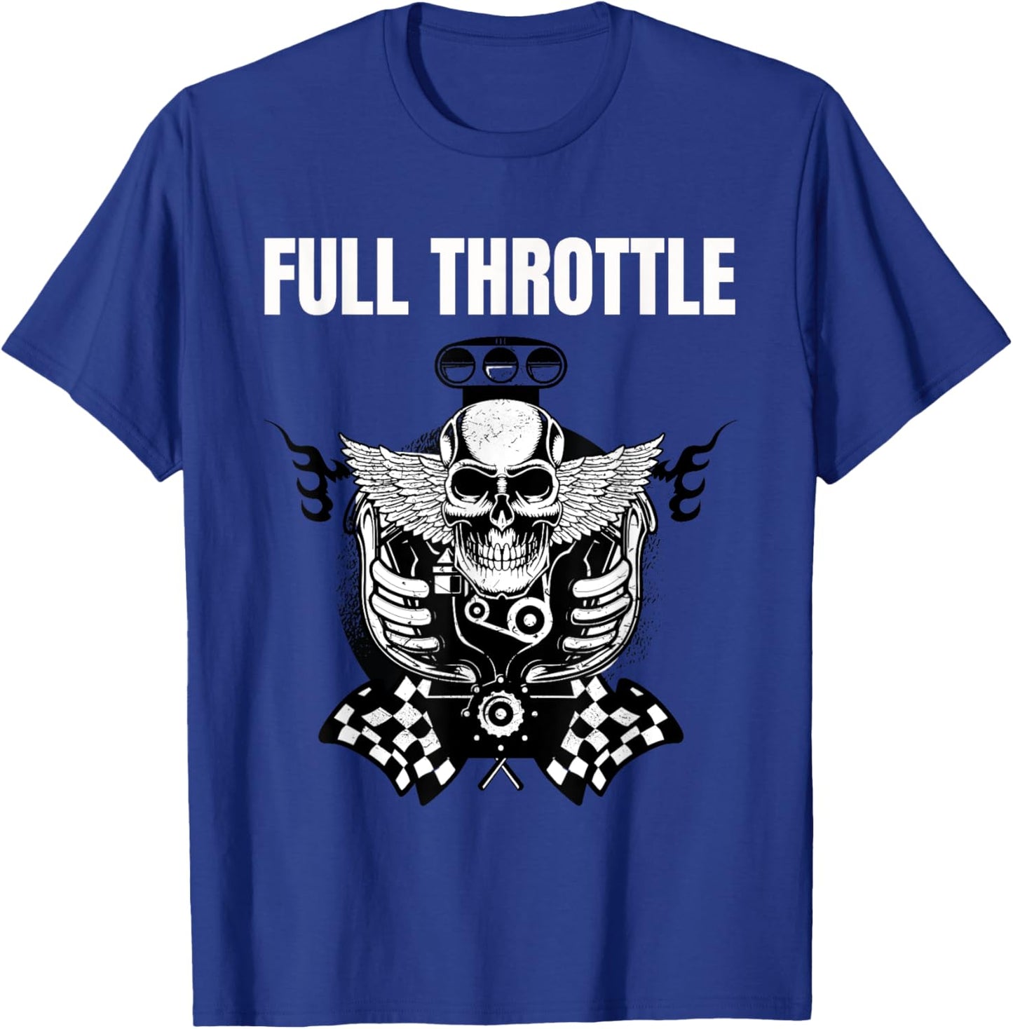 Full Throttle T-Shirt - T-Shirt | Royal