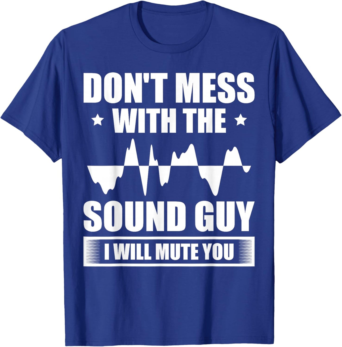 AV Tech Audio Visual Technician Audio Video Technician T-Shirt - T-Shirt | Royal