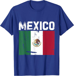 México Mexico Cinco De Mayo Futbol Pride Mexican T-Shirt - T-Shirt | Royal