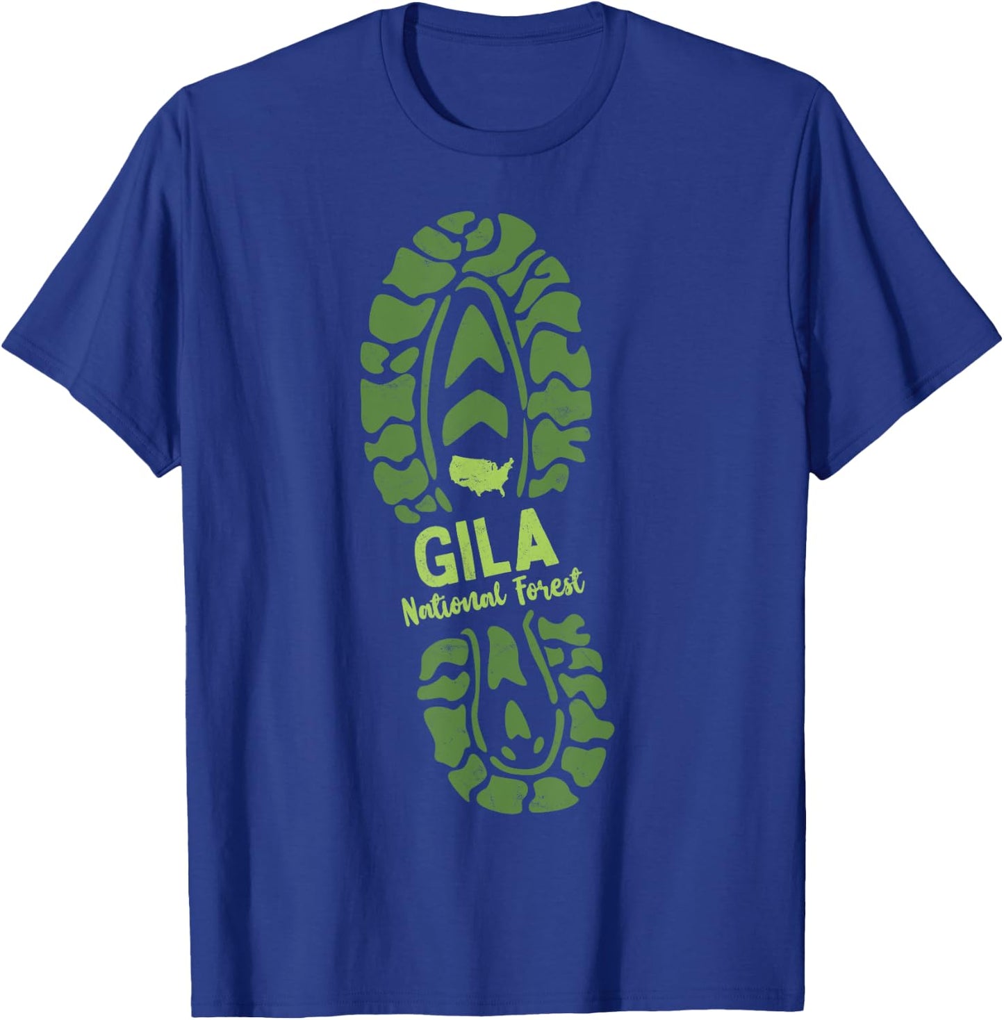 Gila National Forest New Mexico NM Wilderness Vacation T-Shirt - T-Shirt | Royal