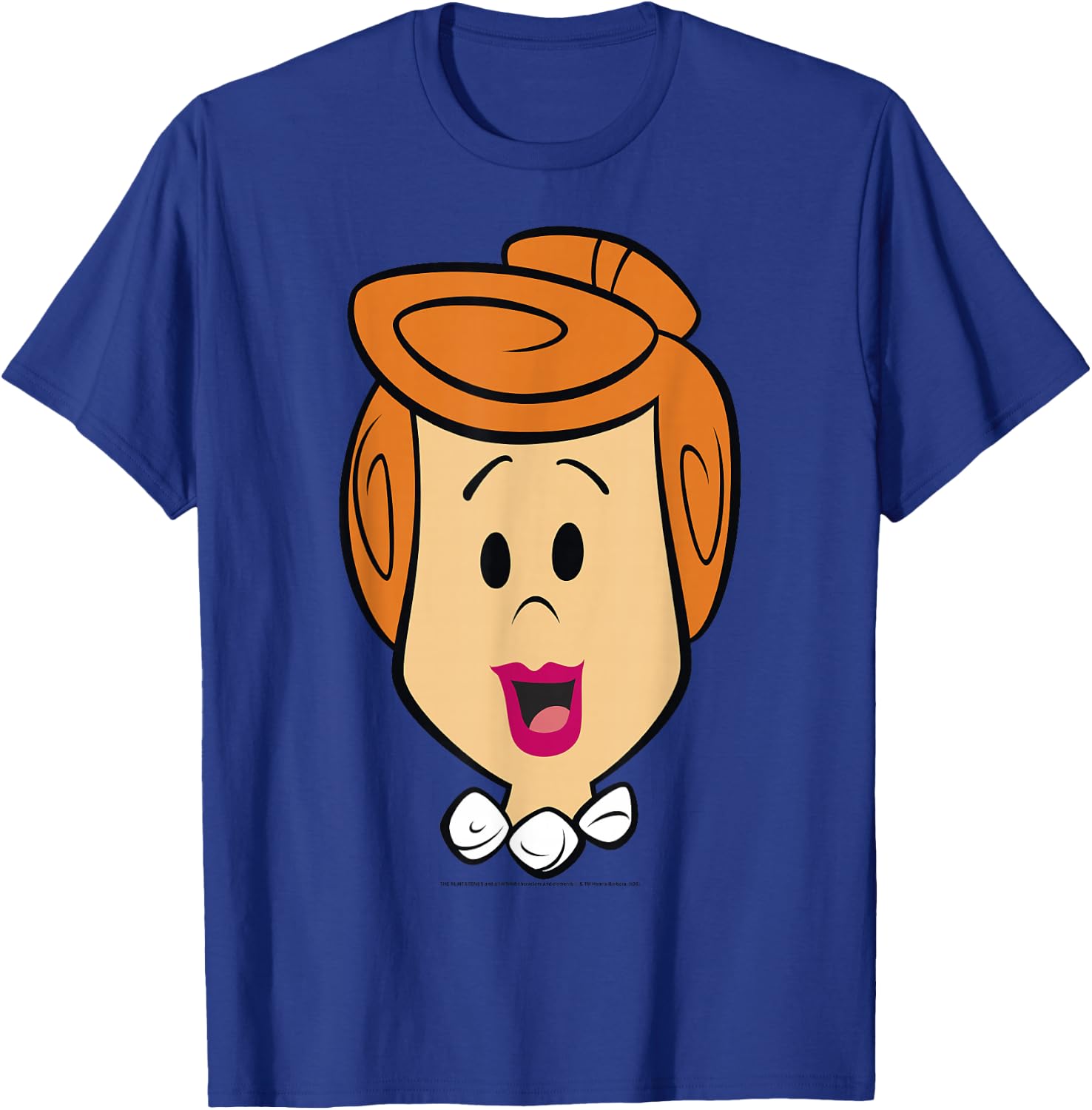 The Flintstones Wilma Big Face T-Shirt - T-Shirt | Royal