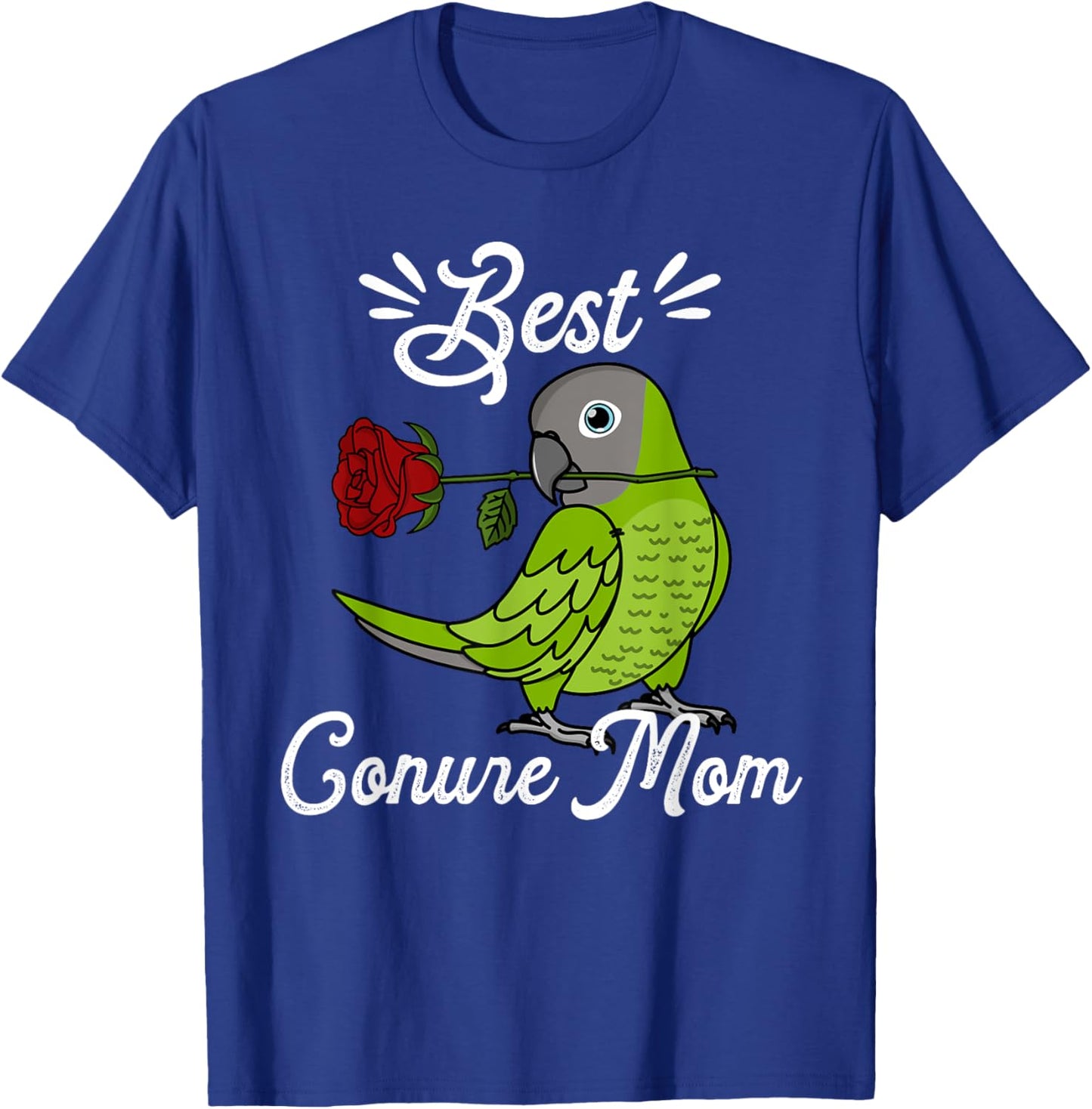 Best Parrot Mom I Dusky-headed Conure T-Shirt - T-Shirt | Royal