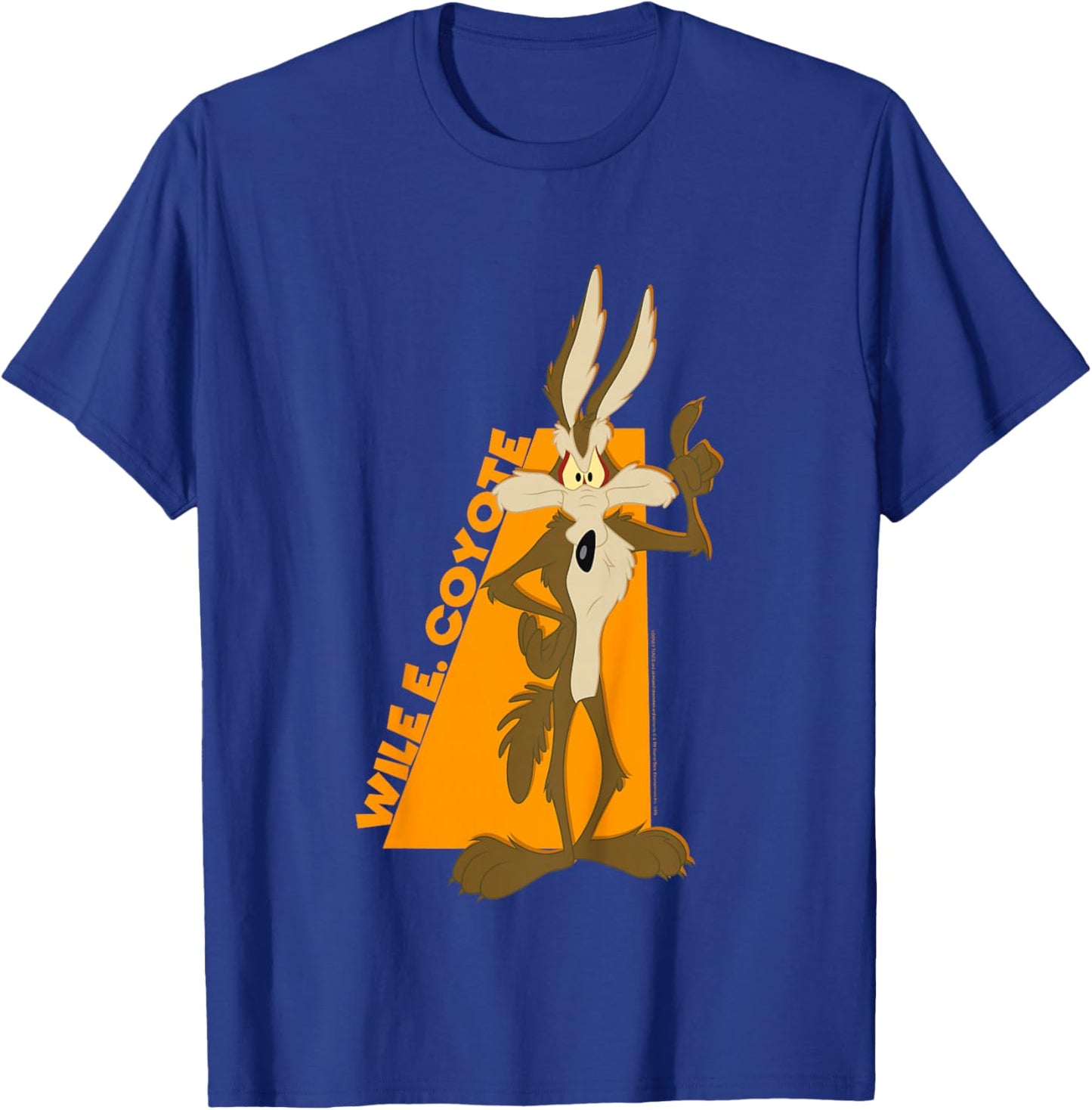 Kids Looney Tunes Wile E. Coyote Orange Hue Portrait T-Shirt - T-Shirt | Royal