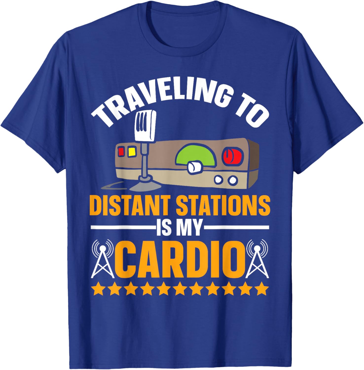 Ham Radio - Amateur Radio and Ham Radio Operator T-Shirt - T-Shirt | Royal