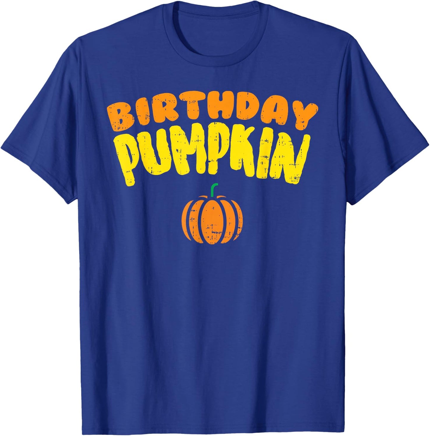 Birthday Pumpkin Born On Halloween Costume Party Gift Boys T-Shirt - T-Shirt | Royal