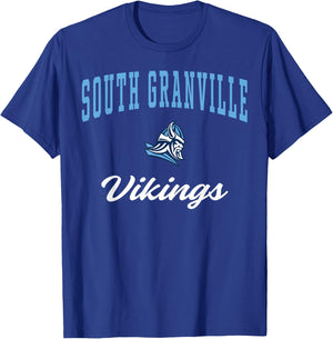 South Granville High School Vikings T-Shirt - T-Shirt | Royal