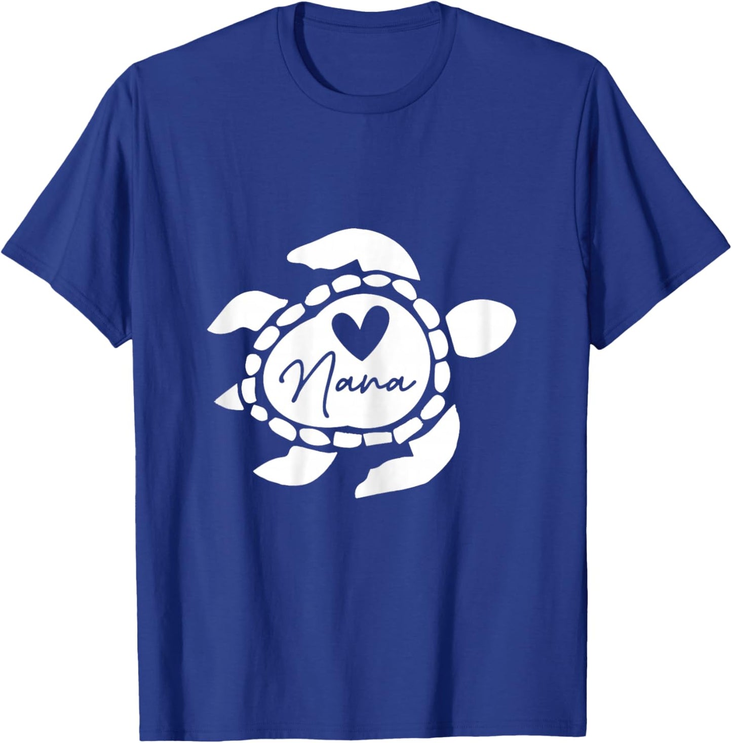 Funny Nana Pet Lover Turtle Mothers Day T-Shirt - T-Shirt | Royal