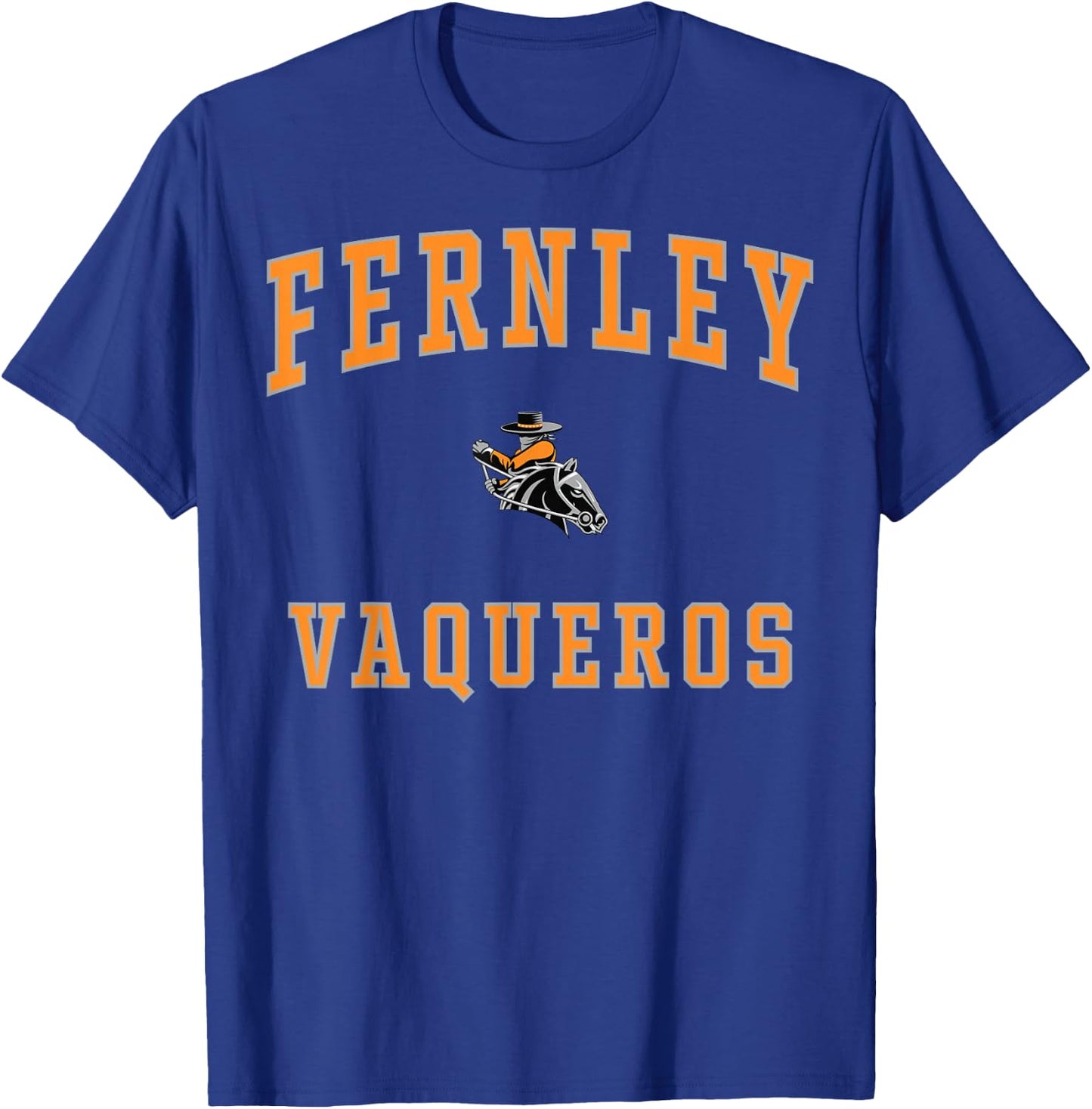 Fernley High School Vaqueros T-Shirt - T-Shirt | Royal