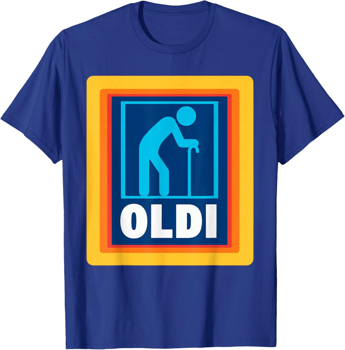 Funny OLDI Shirt -Adults Black Halloween Small T-Shirt - T-Shirt | Royal