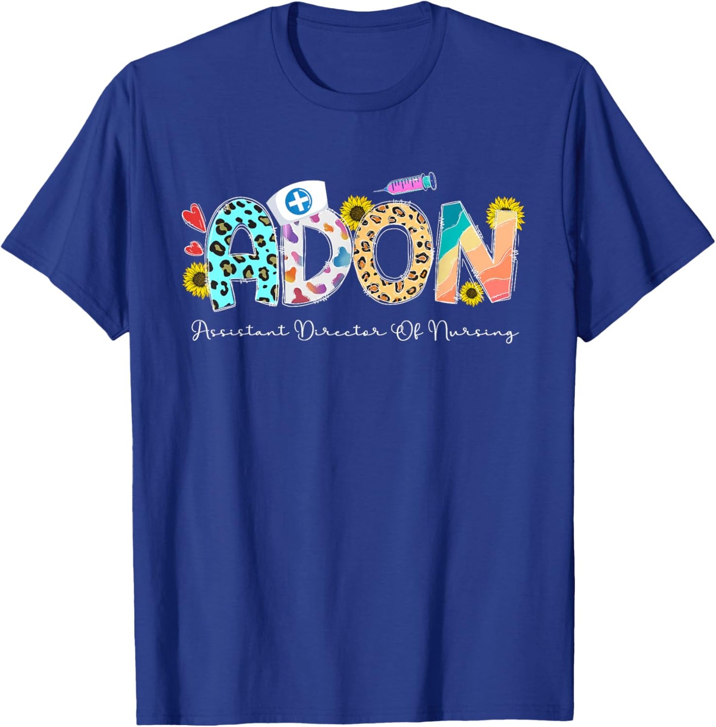 ADON Assistant Director Of Nursing Director T-Shirt - T-Shirt | Royal