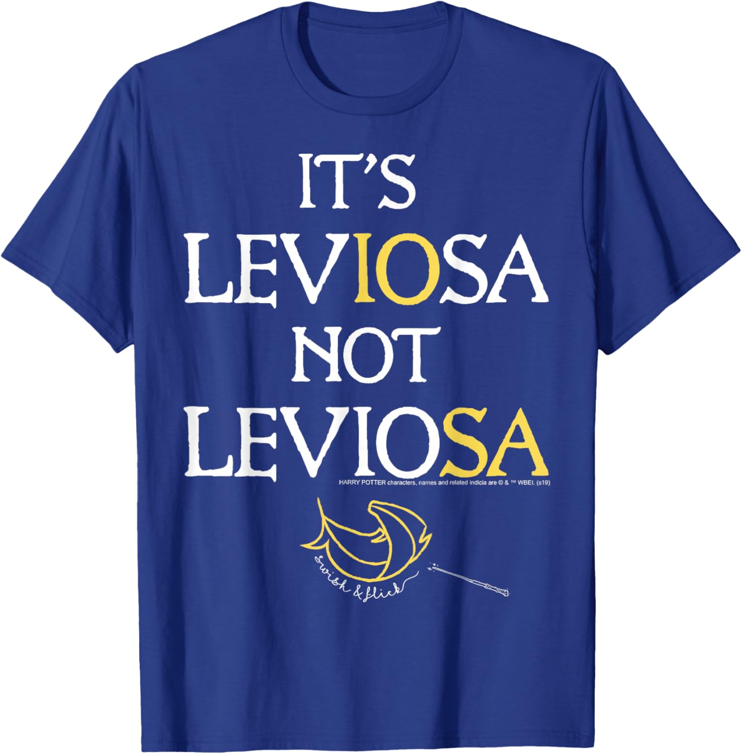 Harry Potter Hermione Granger It's Leviosa Not Leviosa T-Shirt - T-Shirt | Royal