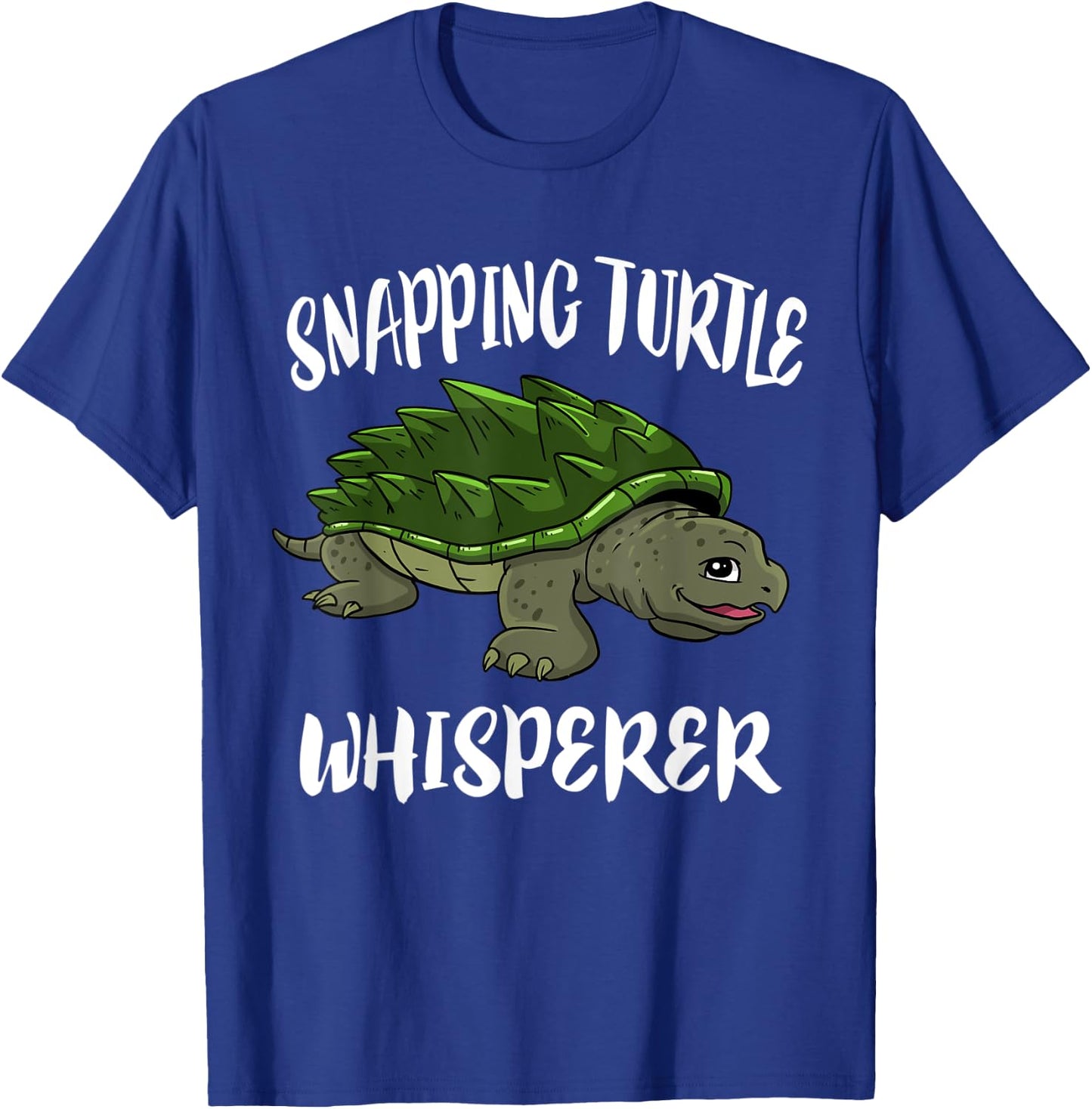 Snapping Turtle Whisperer T-Shirt - T-Shirt | Royal