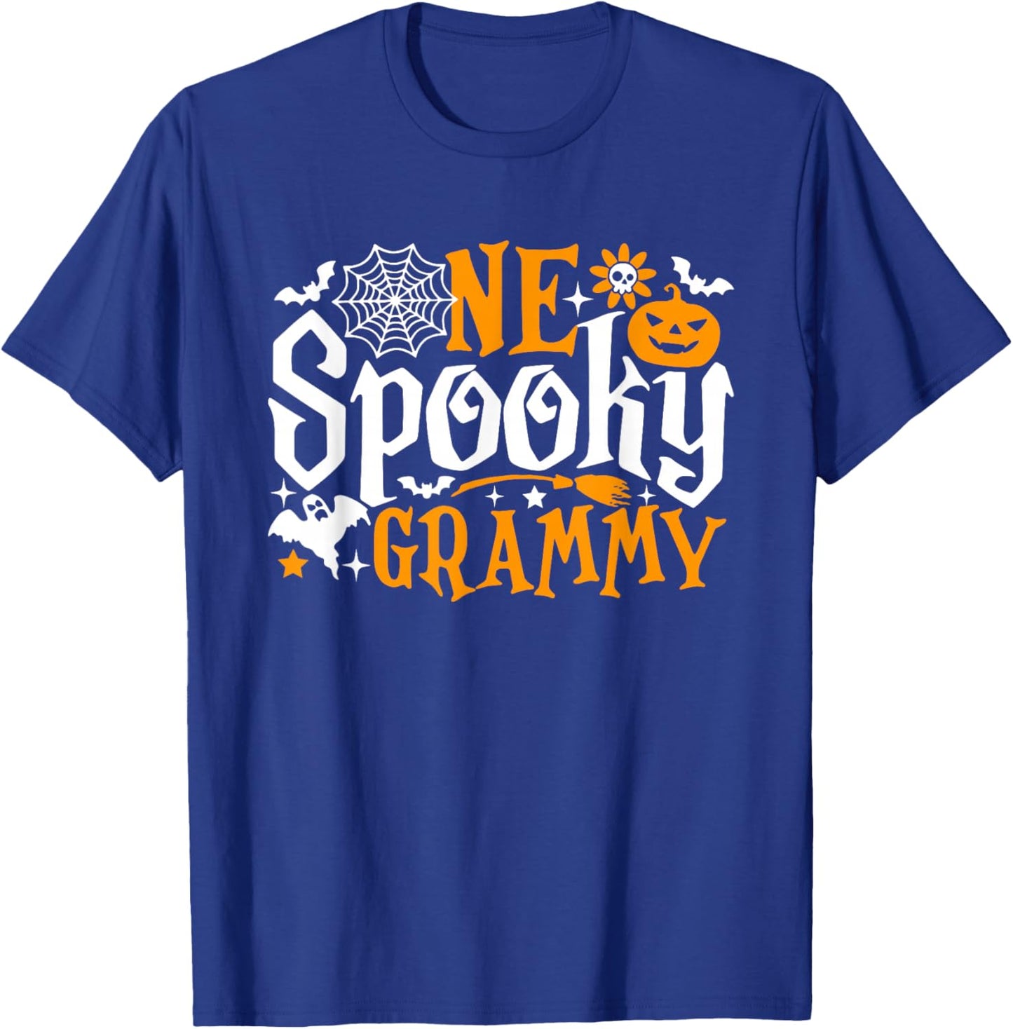 One Spooky Grammy Funny Halloween Family Matching T-Shirt - T-Shirt | Royal