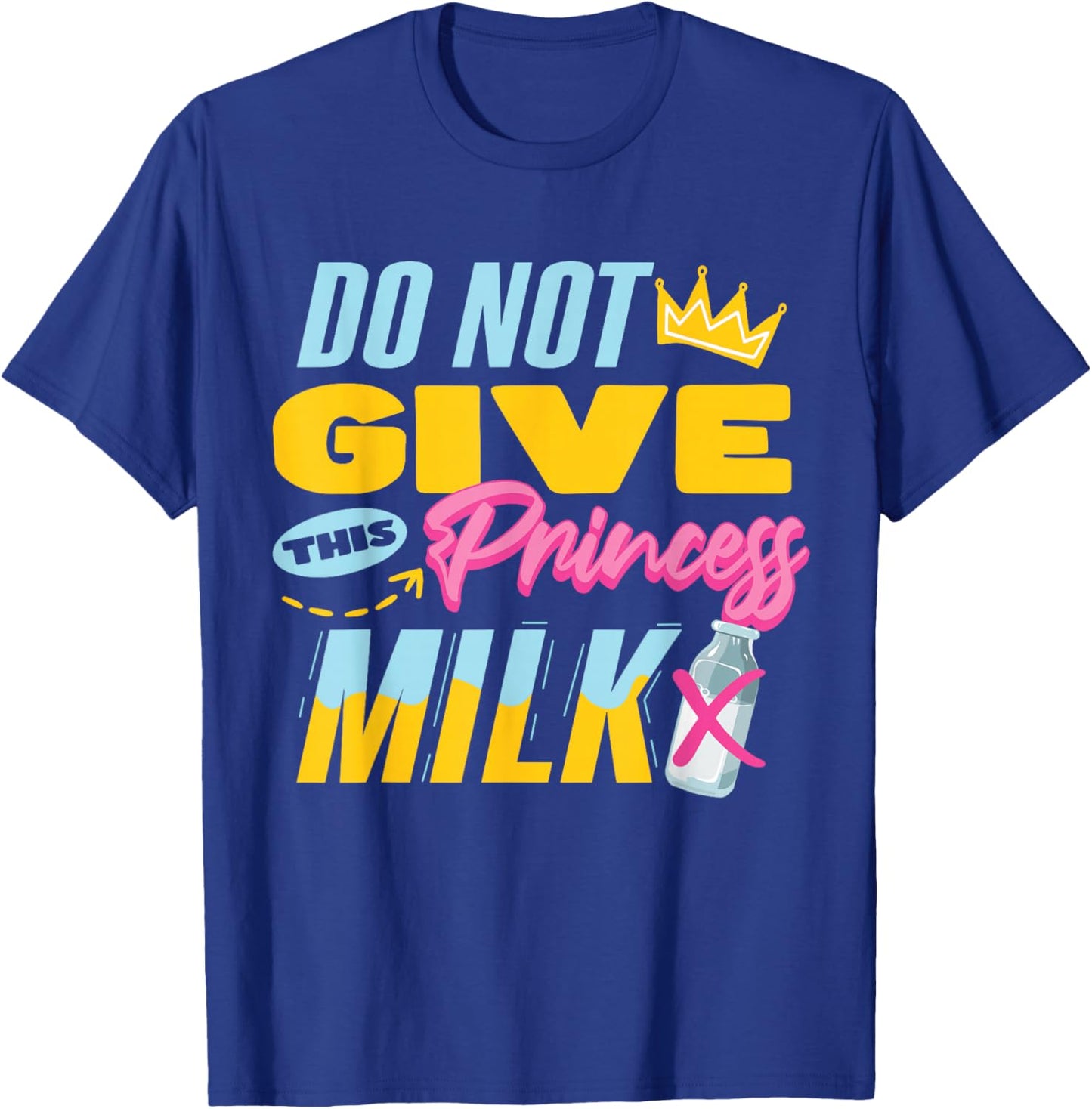 Funny Lactose Tolerant Lactose Intolerant T-Shirt - T-Shirt | Royal