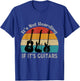 It's Not Hoarding If Its Guitars Vintage Sunset T-Shirt - T-Shirt | Royal