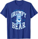 Care Bears Grumpy Bear 1982 Collegiate Letters Cartoon T-Shirt - T-Shirt | Royal