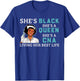 Black Cna Proud Afro Queen Women T-Shirt - T-Shirt | Royal