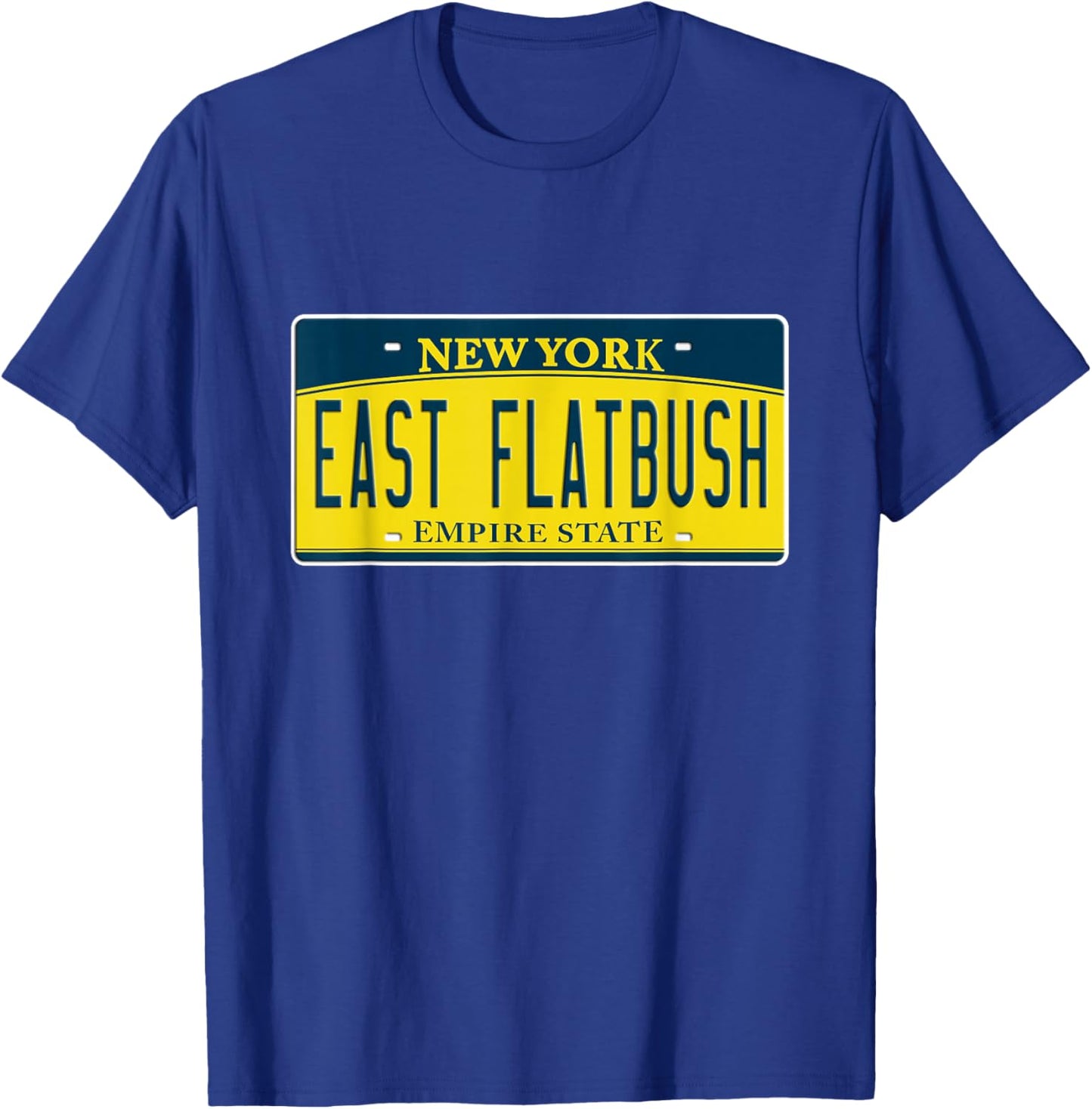 East Flatbush Brooklyn NY New York Home Neighborhood T-Shirt - T-Shirt | Royal