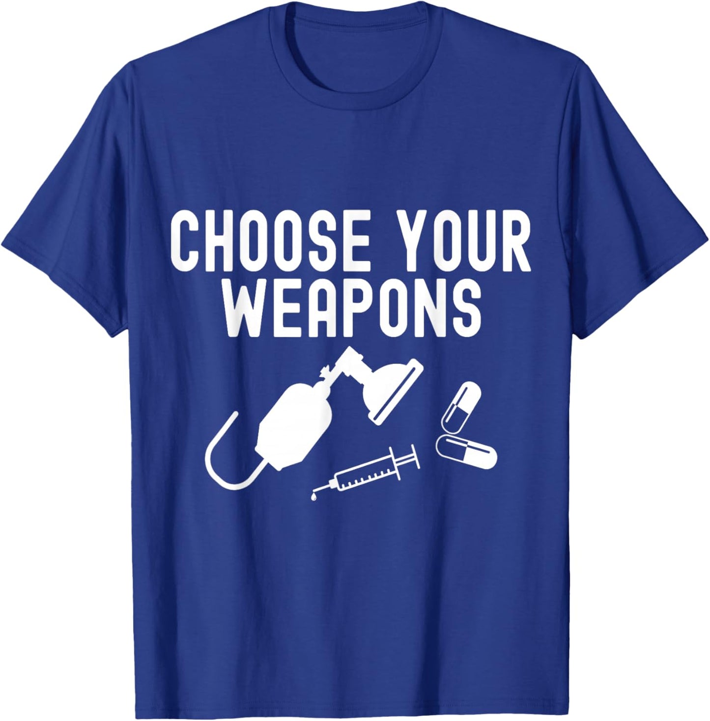 Funny Anesthesia Tech Anesthesiologist T-Shirt - T-Shirt | Royal