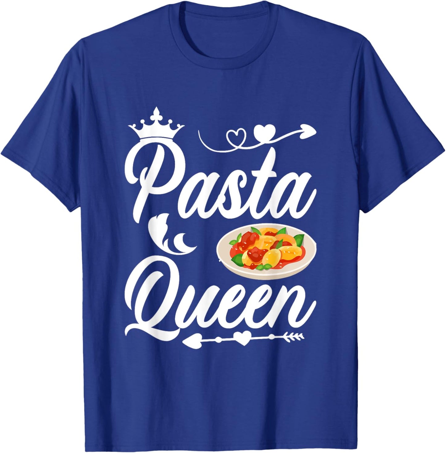 Pasta Queen I Pasta T-Shirt - T-Shirt | Royal