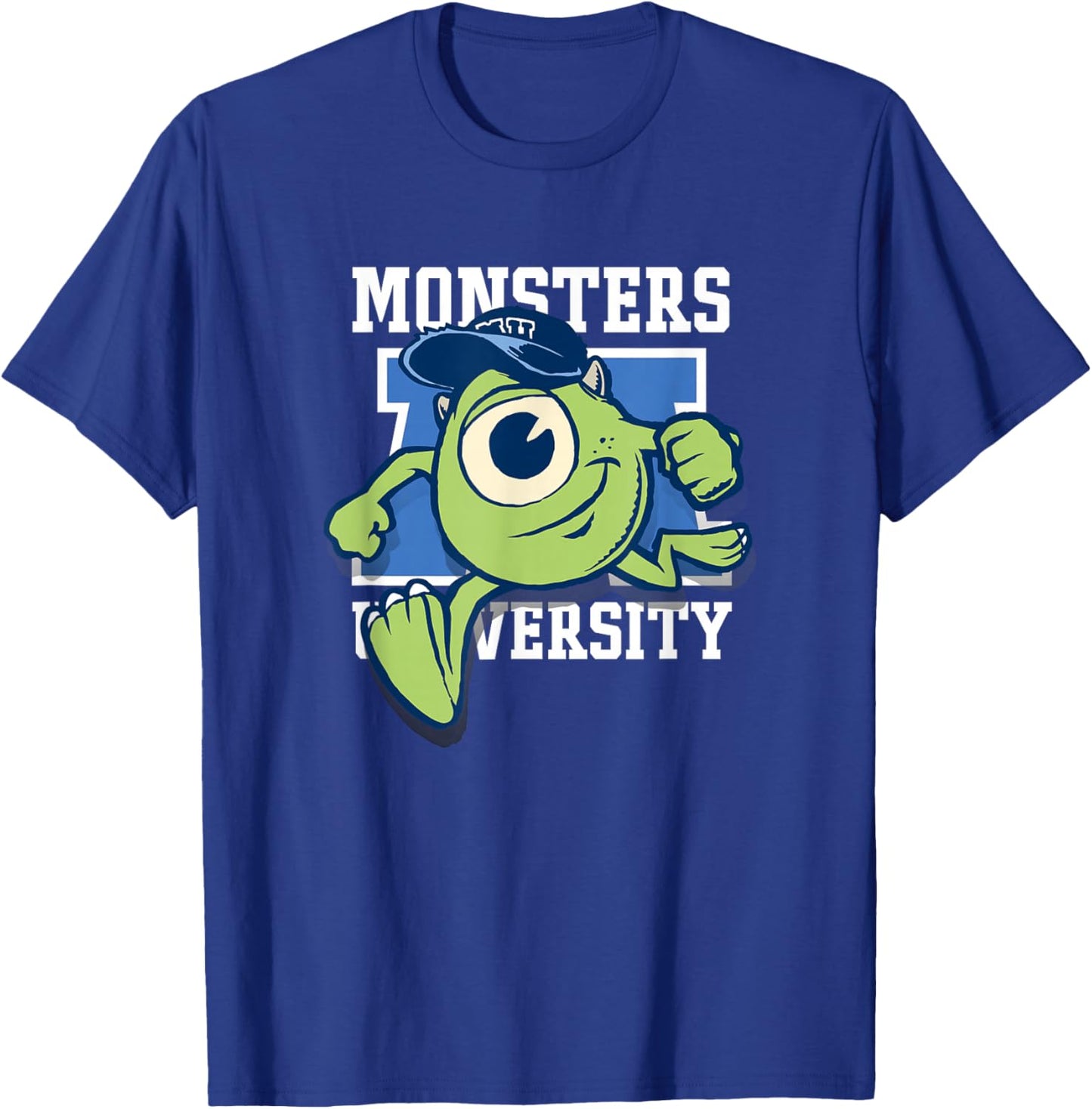 Disney Pixar Monsters University Mike Wazowski Big Portrait T-Shirt - T-Shirt | Royal