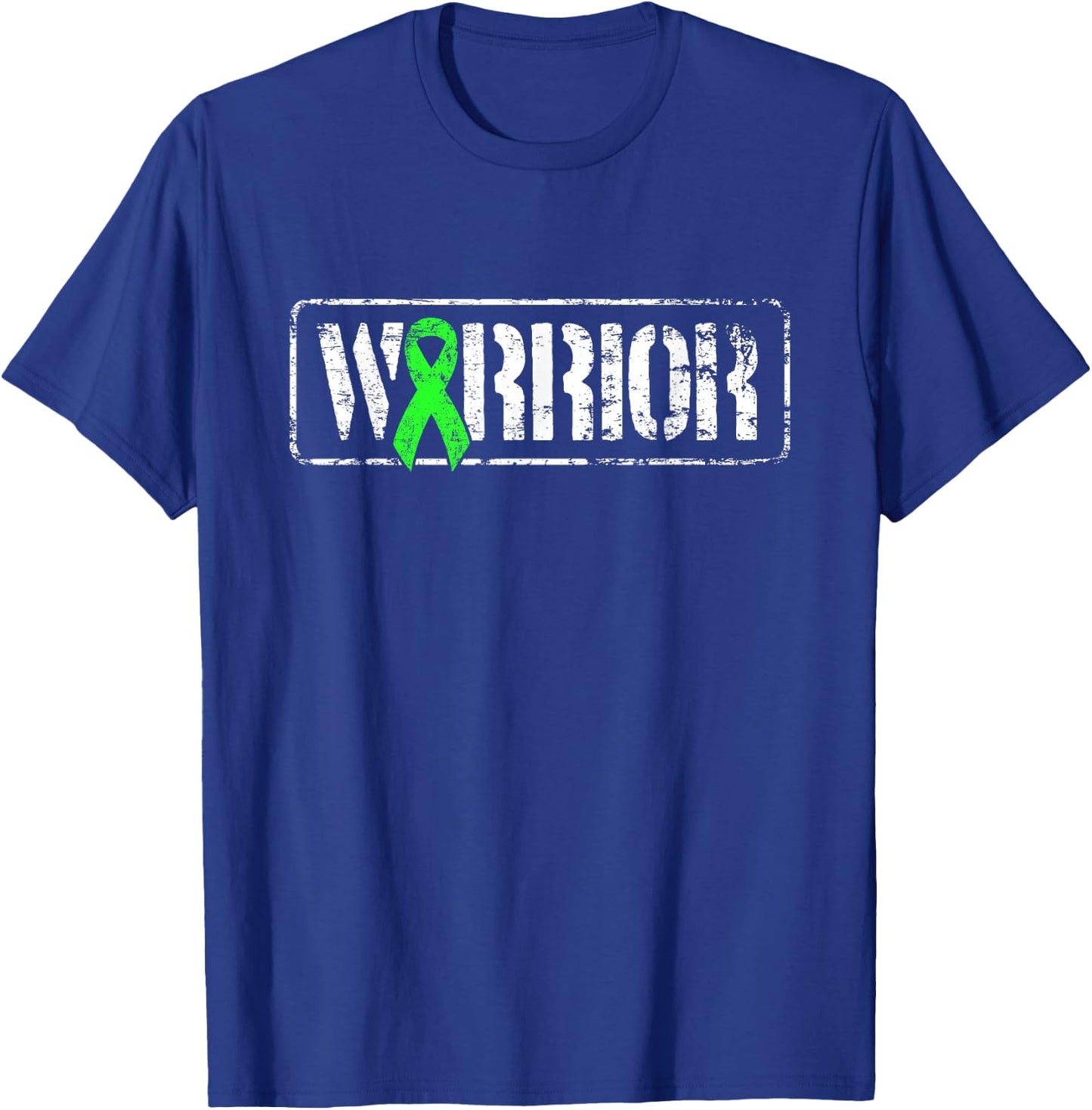 Non-Hodgkins Lymphoma Warrior - Military-Style Awareness T-Shirt - T-Shirt | Royal